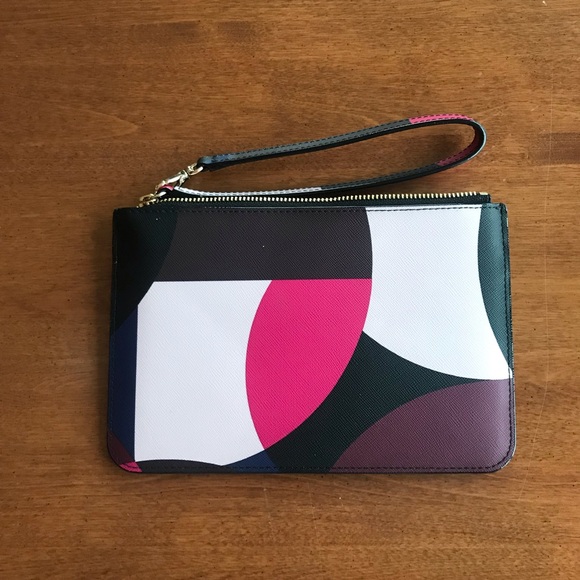 Kate Spade Leather Tinie Laurel Way Wristlet - Picture 4 of 5